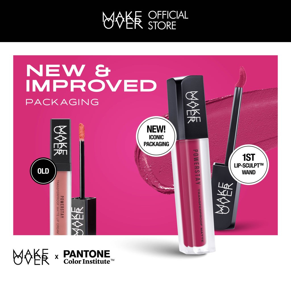 [ SPECIAL PRICE ] MAKE OVER Powerstay Transferproof Matte Lip Cream