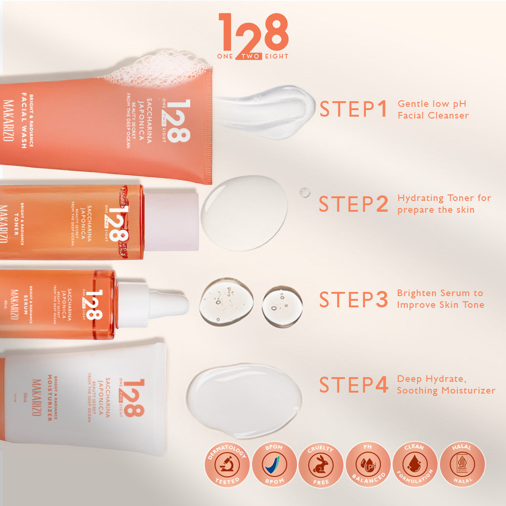 128 Bright & Radiance Kit by Makarizo