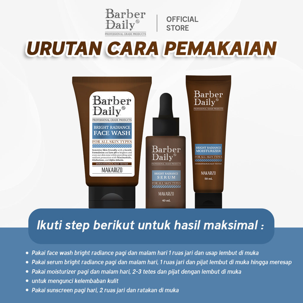 Barber Daily Glow Up Gacor Maksimal Package