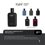 Kahf Paket Fragrance Personalized isi 2 - Parfum Pria Wangi Tahan Lama Eau de Toilette (EDT), Eau de Parfume (EDP)