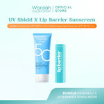 [LIPCARE SUN PROTECTION] WARDAH Lip Barrier Sunscreen SPF 30 PA+++ - Pelembab Bibir 24 Jam - Lip Balm, Lip Therapy, Lip Care, Hydrating - Petrolatum Murni 100% - Memperbaiki, Meregenerasi Sel Kulit Bibir, Menghidrasi, Mengatasi Bibir Pecah - Makeup