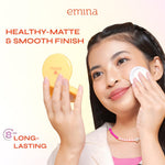 [SPECIAL 11.11] Emina Daily Matte Compact Powder x Muzik Tigerr 11 g - Bedak Padat Matte Finish & Oil Control Tahan Sampai 8 Jam