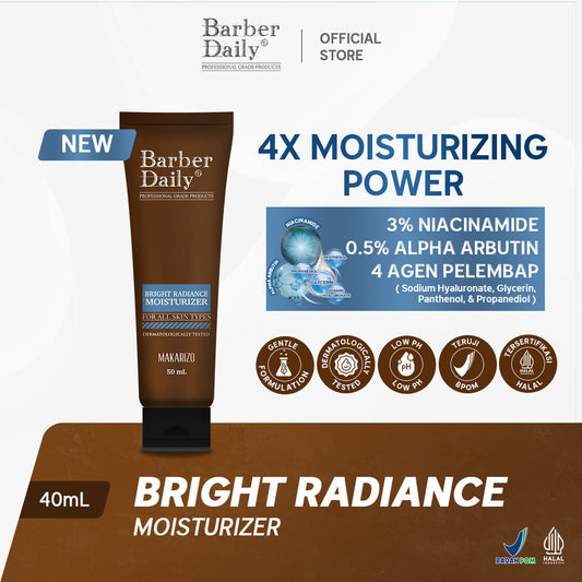 Barber Daily Bright Radiance Moisturizer 50 mL