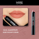 [TINTINTINWIN'S PICKS] MAKE OVER Color Stick Matte Crayon 2.6 g - Lipstick Lipstik Bibir Matte untuk Base Ombre BEST SELLER