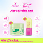 Emina Skin & Lip Care Package #hellohealthyskin (Lip Mask. Lip Scrub, & Sleeping Mask) - Paket Perawatan Bibir dan Kulit Sehat
