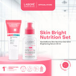 LABORE Skin Bright Nutrition Set - LABORE Multi-Pigmentation Brightening Serum 20 ml | LABORE Skin Nutrition Gel 50 ml - Serum Brightening Mencerahkan Mengatasi Multi Pigmentasi Bekas Jerawat PIE PIH Moisturizer Kulit Berminyak Skincare Best Seller