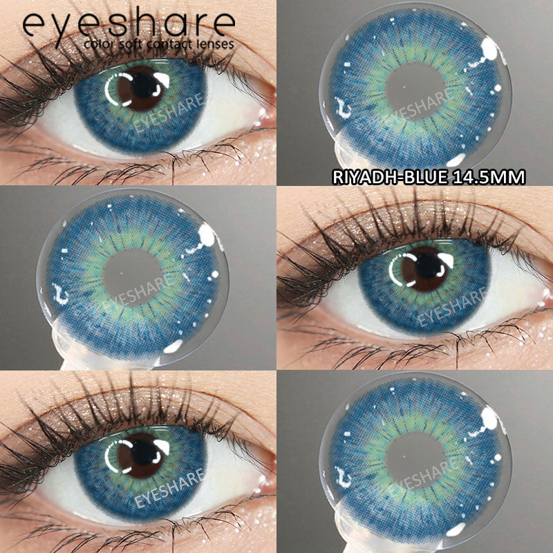 Eyeshare Softlens 14.2mm 1Pasang MELBOURNE Brown Lensa Kontak Mata Korea
