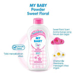 My Baby Powder 50g - Bedak Tabur Bayi Anti Iritasi Kemasan Kecil