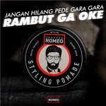 SHANTOS ROMEO Styling Pomade / Gel Hair Styling Waterbased Penata Rambut