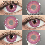 Eyeshare Softlens 14.2mm 1Pasang MELBOURNE Brown Lensa Kontak Mata Korea