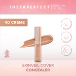 Instaperfect Brows on fleek essentials- Skinveil Cover Concealer & Browflash 3-in-1 Brow Perfector- Razor-Free  Brow Make Up- Untuk Tampilan Mata Lebih Flawless
