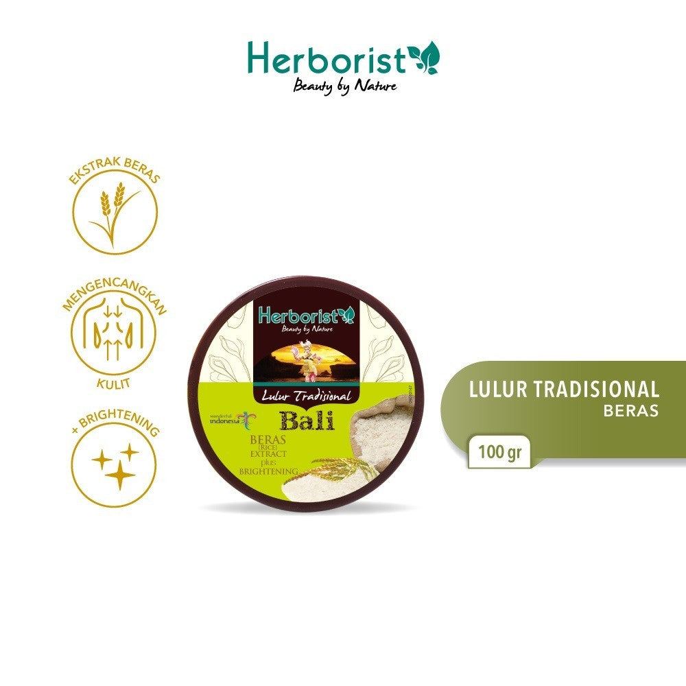 HERBORIST Lulur Bali Scrub Tubuh Tradisional Bali 100gr