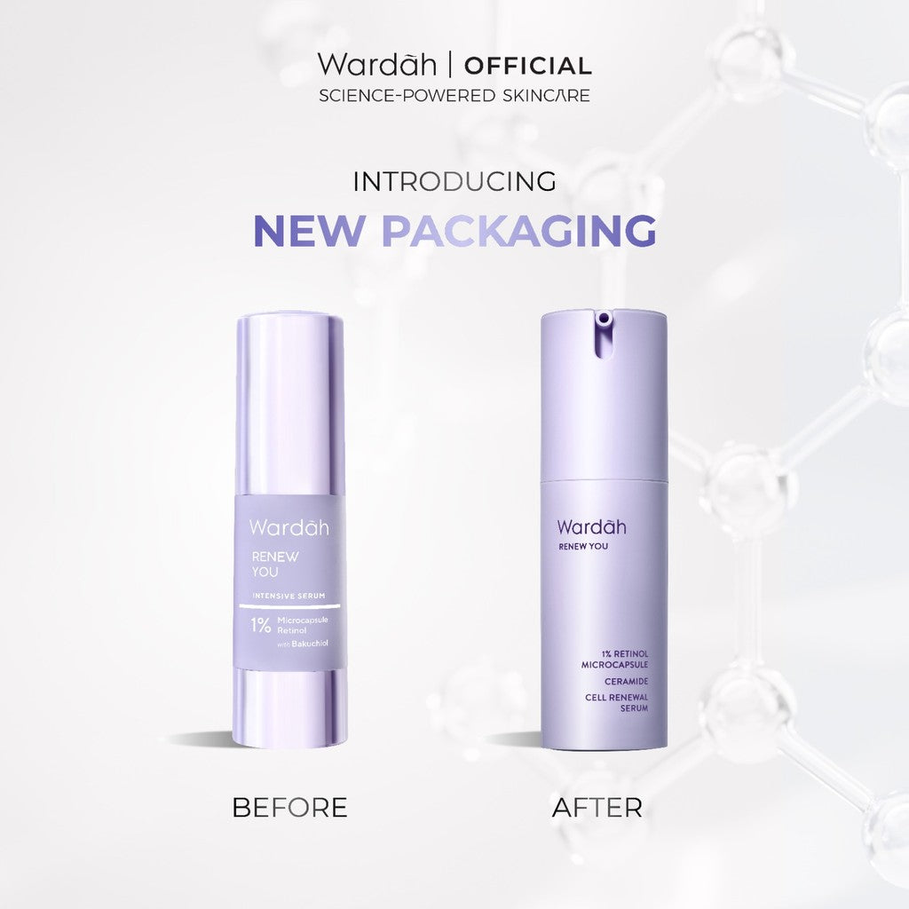 WARDAH Renew You 1% Retinol Microcapsule Ceramide Cell Renewal Serum