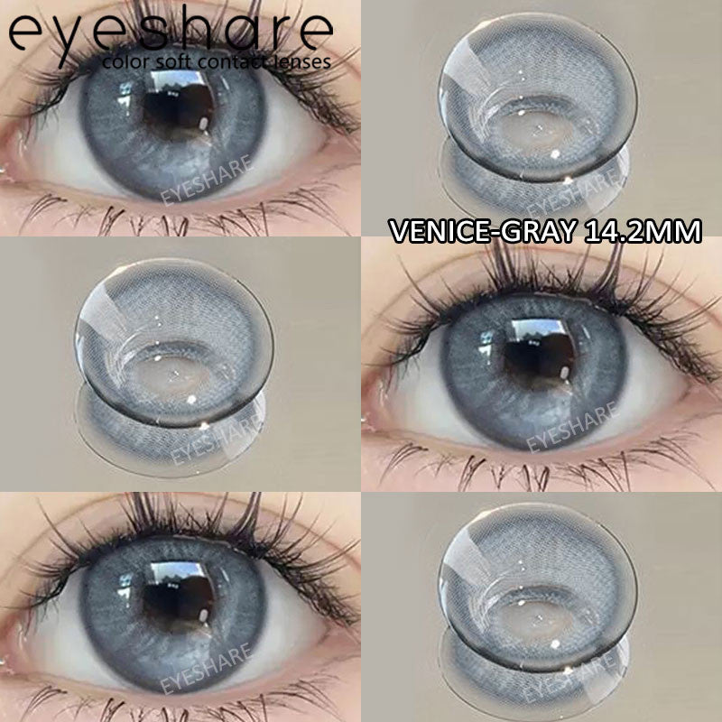 Eyeshare Softlens Minus 14.2MM PATTAYA BROWN Softlen Brown Lensa Kontak