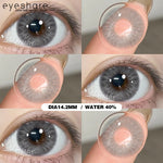 Eyeshare Softlens 14.2mm 1Pasang MELBOURNE Brown Lensa Kontak Mata Korea