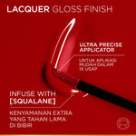 [BARU] L'Oreal Paris Infaillible Laque Resistance - Lip Cream Glossy Pigmented Nyaman Lipstik Transferproof Longlasting hingga 16 Jam