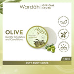 Wardah Body Care Olive Series - Body Scrub, Body Butter, Pure Oil - Natural Halal Melembabkan