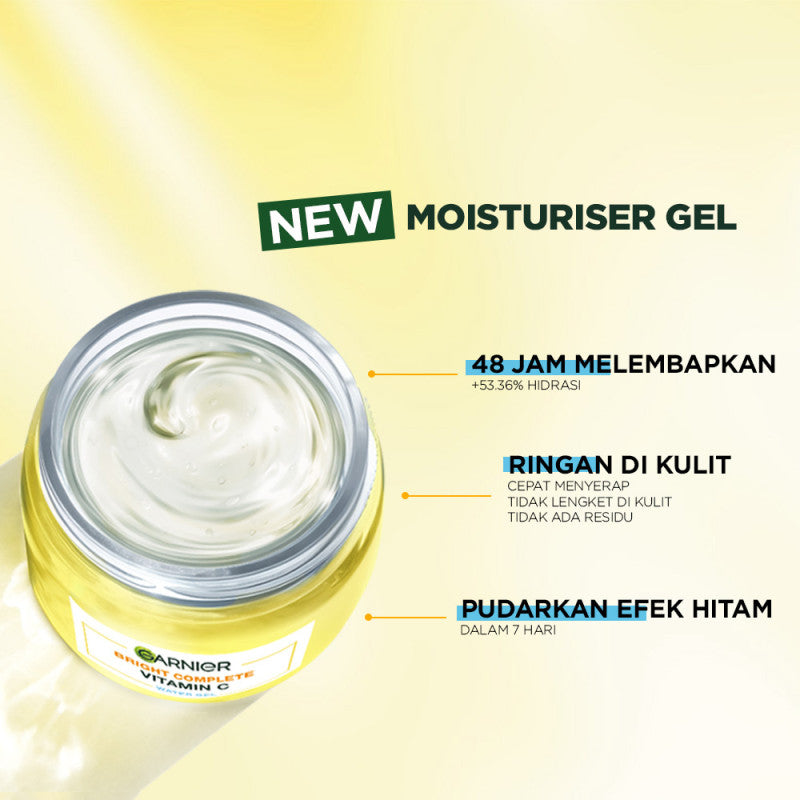 GARNIER 2pcs 3pcs Paket Skincare Set | Micellar Water Serum Wajah Moisturizer Gel Super UV Sunscreen SPF
