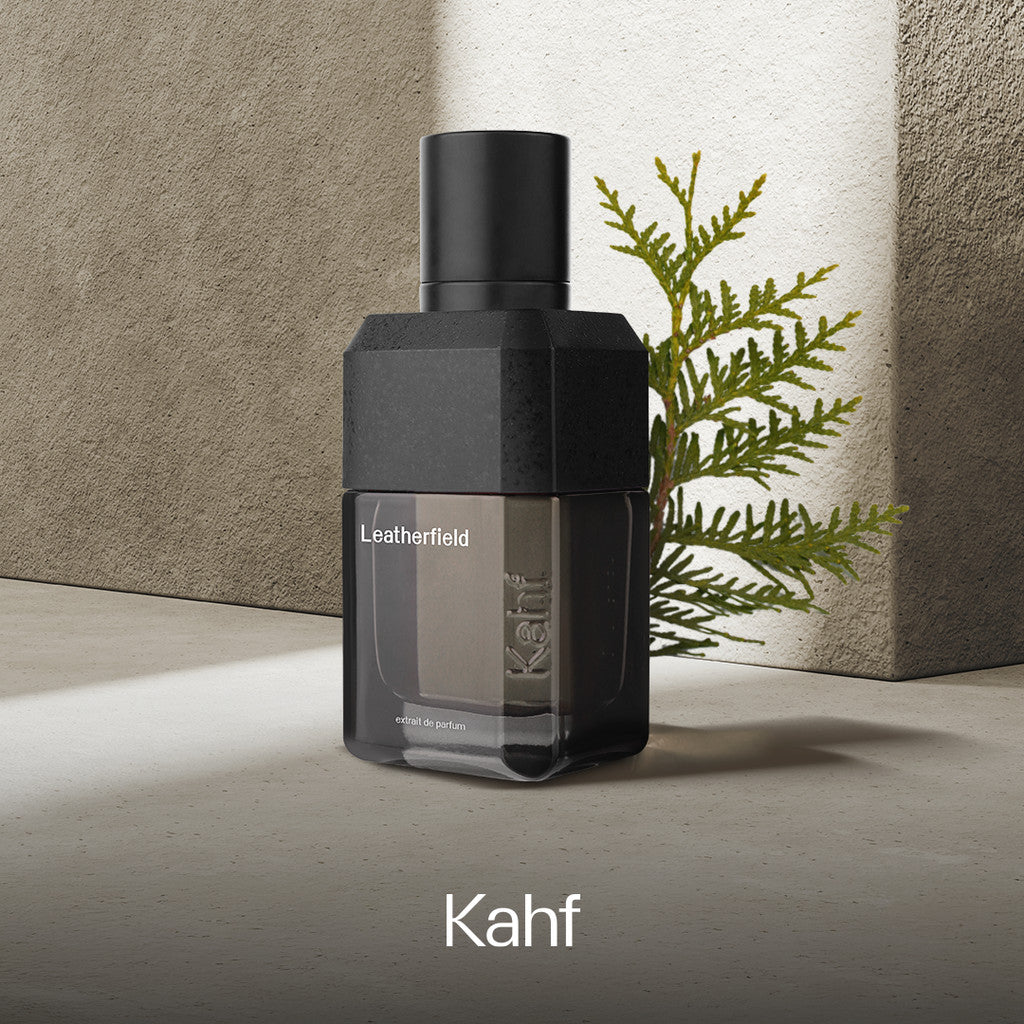 Kahf Paket Grooming Daily Look Isi 2 (Extrait de Parfum + Pomade/Hair Powder) - Approved by Barber and Suitable for Daily Use