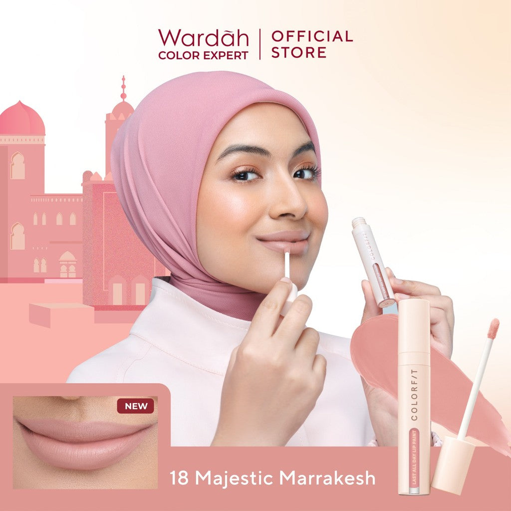 [FLASH SALE SBD] WARDAH Colorfit Lip Paint Around the World -  Lip Cream Tahan Lama Hingga 12 Jam, Transferproof, Pigmented - Nyaman Digunakan- Liptint-Lip-Stain-Lipgloss-Lipstik-Lip Tint-Lip Matte-Lipstick-Lipcream - Lip Longlasting Waterproof Tahan Lama