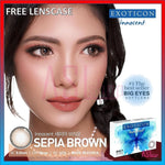 SOFTLENS INNOCENT NORMAL & MINUS (-0.50 s/d -4.00) BY EXOTICON / Soflens BIG EYES 16 mm