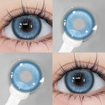 Eyeshare Softlens Cosplay Big Eyes 14.5mm Blue Pink Red 1 Pasang Softlens Mata Anime Halloween