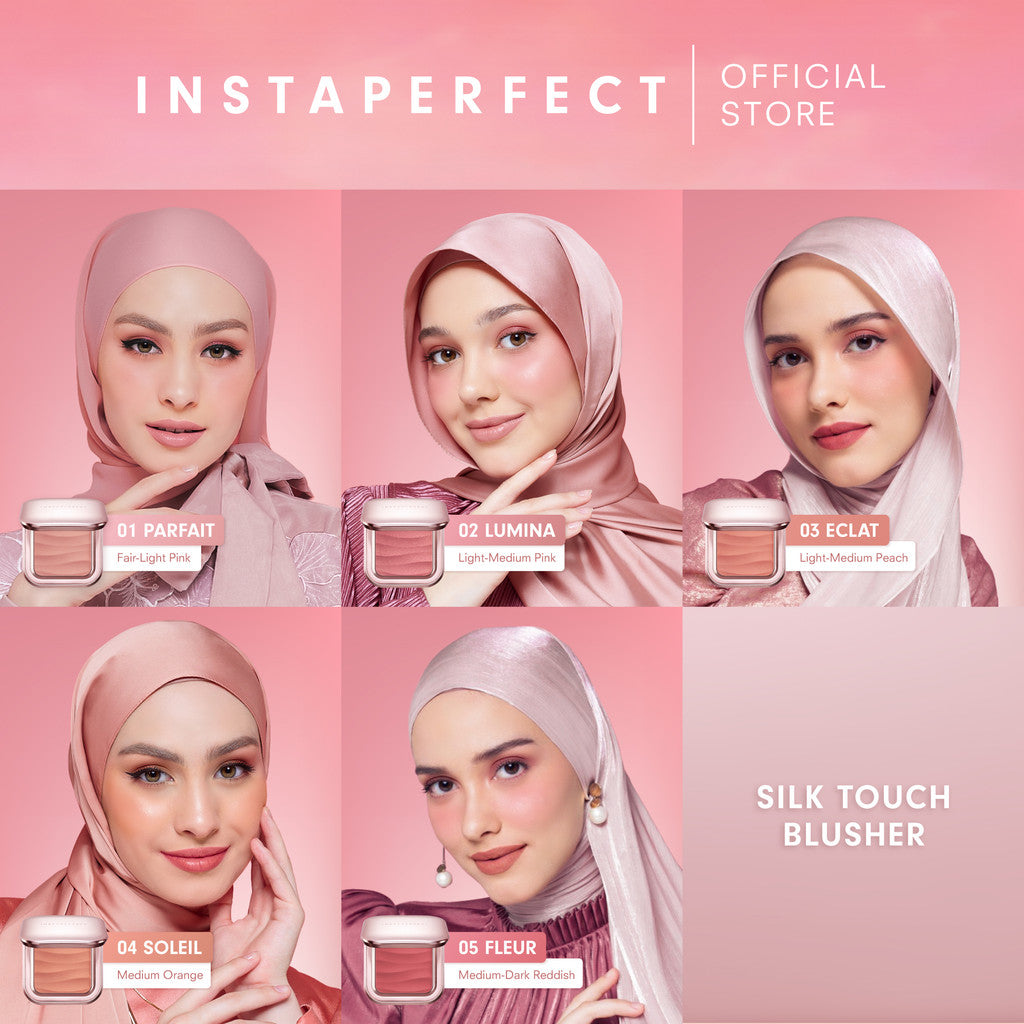 [NEW!] Instaperfect Silk Touch Blusher - 2pcs