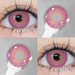 Eyeshare Softlens Cosplay Big Eyes 14.5mm Blue Pink Red 1 Pasang Softlens Mata Anime Halloween