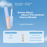 [FLASH SALE SBD] WARDAH Lightening Liquid Concealer 6g - Medium to High Coverage dalam Formula Extra Ringan yang Mengandung SPF 35 PA+++ dan Serum Niacinamide Untuk Hasil Makeup Flawless dan Cerah - Makeup