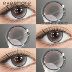 Eyeshare Softlens 14.2mm 1Pasang MELBOURNE Brown Lensa Kontak Mata Korea