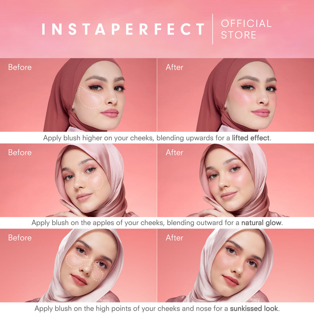 [NEW!] Instaperfect Silk Touch Blusher - 2pcs