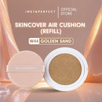 Instaperfect Refill Skincover Air Cushion 11 g (Real Skin Buildable Coverage, Transfer-Resistant, SPF 50 PA++++)- Bedak Foundation Muka Tahan lama