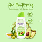 Marina Natural Hand and Body Lotion 75+19ml - Pelembab Perawatan Kulit Tubuh Ukuran Kecil