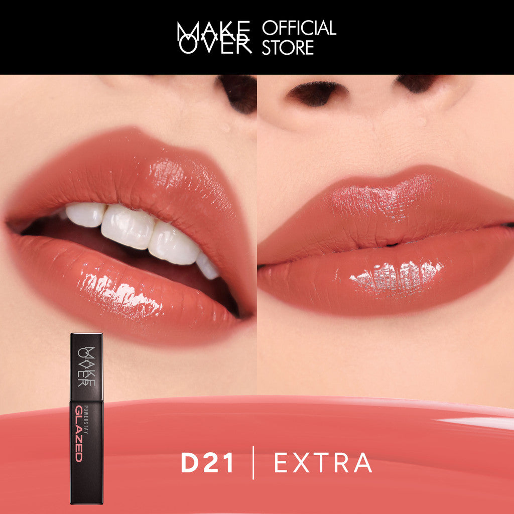 [ SPECIAL PRICE ] MAKE OVER Powerstay Glazed Lock Lip Pigment - Plump Glazed Next Level Lip Gloss Lip Cream Transferproof Pigmented Tahan Lama 24 Jam Ringan Tidak Lengket di Bibir Lipstick Lipcream Lipstik DFW Nadya Hutagalung Pony Mira Agile Zsa Zsa