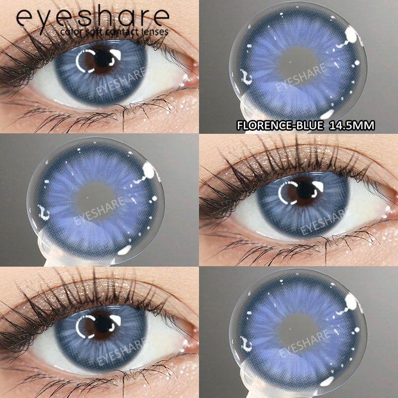 Eyeshare Softlens 14.2mm 1Pasang MELBOURNE Brown Lensa Kontak Mata Korea