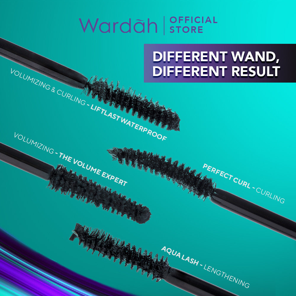 [BUY 3 125K!] WARDAH EyeXpert Aqua Lash Mascara - Bulu Mata Tebal Panjang Cepat Kering - Warna Intense dan Waterproof - Mudah Digunakan Dengan Hasil Natural - Makeup