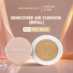 Instaperfect Refill Skincover Air Cushion 11 g (Real Skin Buildable Coverage, Transfer-Resistant, SPF 50 PA++++)- Bedak Foundation Muka Tahan lama