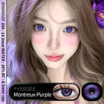 Eyeshare Softlens Cosplay Big Eyes 14.5mm Blue Pink Red 1 Pasang Softlens Mata Anime Halloween