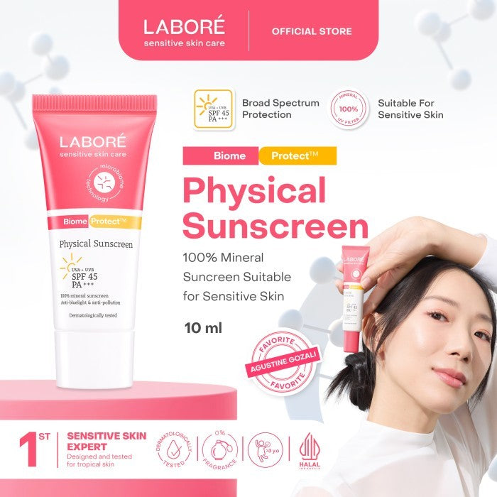 Labore Acne Prevention Duo (Barrier Revive Cream 50ml & Cleansing Mousse 150ml) - Paket Pelembab dan Pembersih Wajah Kulit Sensitif