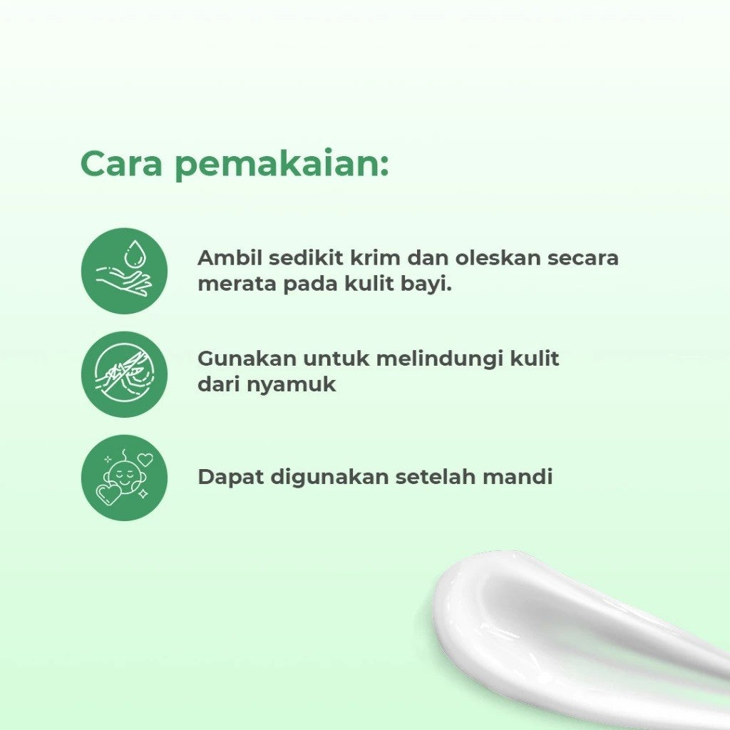 SEGER SNOW Baby Cream Moisturizer 35g - Krim Pelembab Kulit Bayi