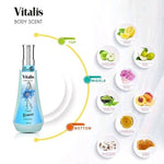 VITALIS  PARFUM BODY scent 60ML Eau de Cologne / Toilette Perfume 120ml - Parfum Spray Wanita