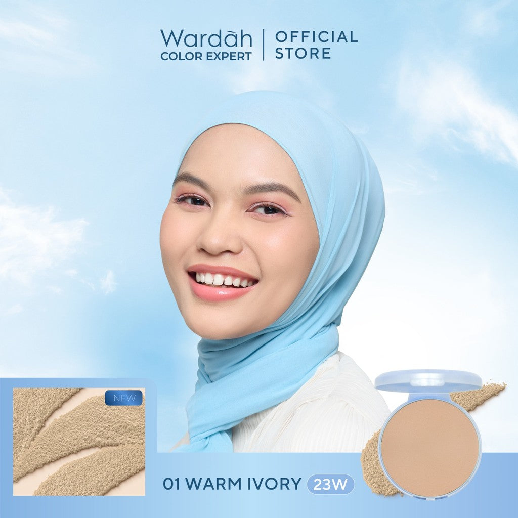 WARDAH Refill Lightening Powder Foundation Extra Cover 10 g - Two Way Cake - TWC Extra Cover - Bedak Padat Medium to High Coverage dengan SPF 22 PA dan Serum Niacinamide Untuk Hasil Makeup Flawless dan Cerah - Makeup - Cocok Dipakai dengan Cushion