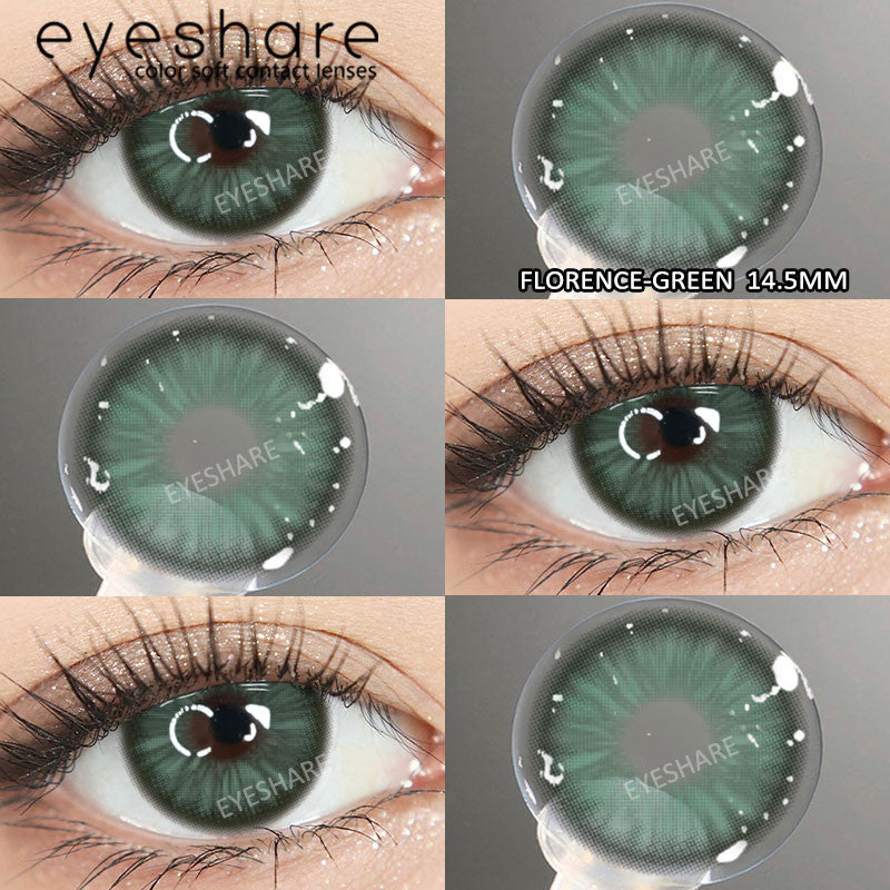 Eyeshare Softlens 14.2mm 1Pasang MELBOURNE Brown Lensa Kontak Mata Korea