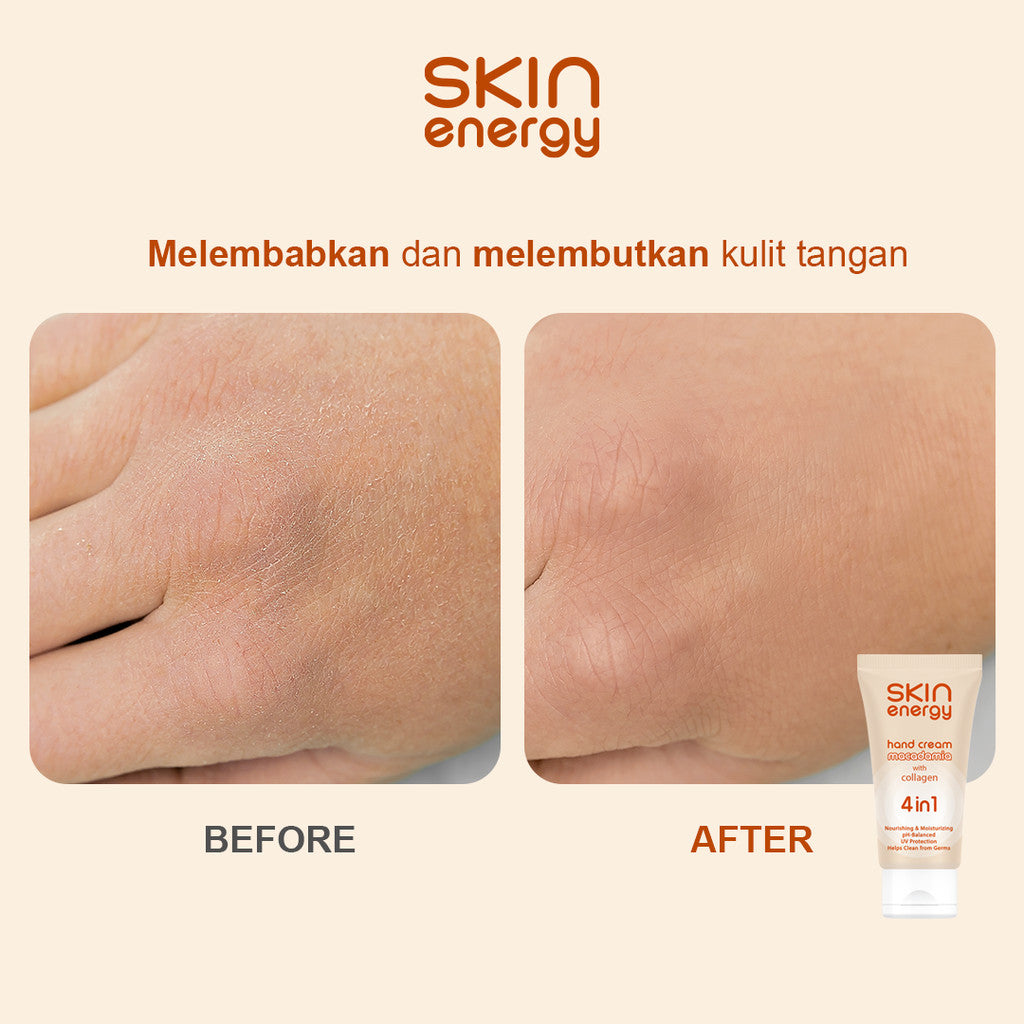 Makarizo Skin Energy Hand Cream Macadamia 4in1 30mL