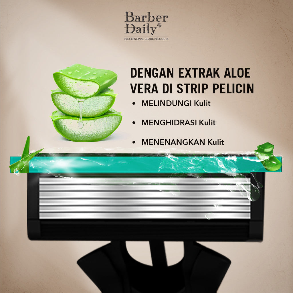 Barber Daily Shaver Six Blade Razor