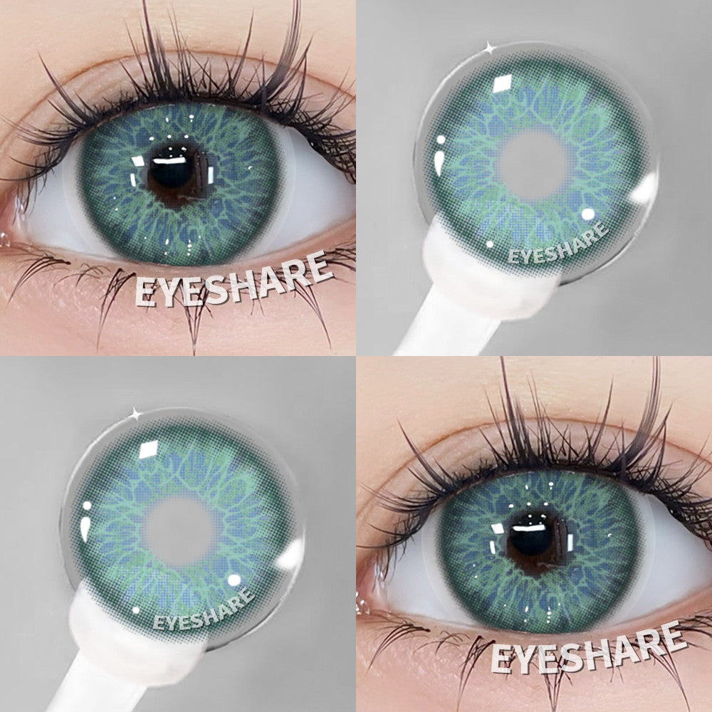 Eyeshare Softlens Cosplay Big Eyes 14.5mm Blue Pink Red 1 Pasang Softlens Mata Anime Halloween