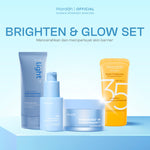 Wardah Paket 4 pcs Skincare Solusi Masalah Kulit - Face Wash, Moisturizer, Serum, & Sunscreen (Acnederm, Cica, Panthenol, UV Shield, Amino Facial Wash, Airy, Crystal Secret, Lightening, Day Cream) - Skincare