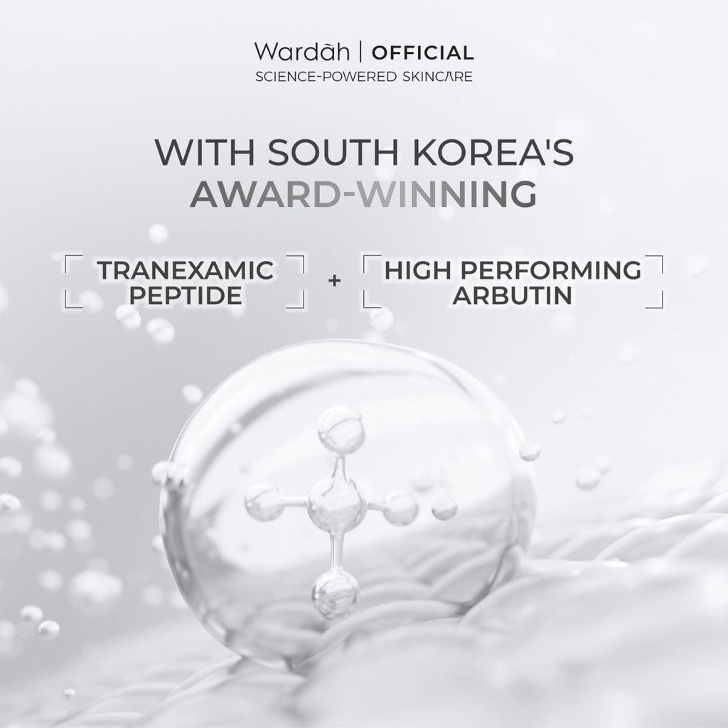 Wardah 3% Tranexamic Acid + Alpha Arbutin Crystal Secret Dark Spot Brightening Serum 20 ml - Serum Dengan Ekstrak Edelweiss Mencerahkan dan Menyamarkan Flek Hitam untuk Semua Jenis Kulit- Skincare