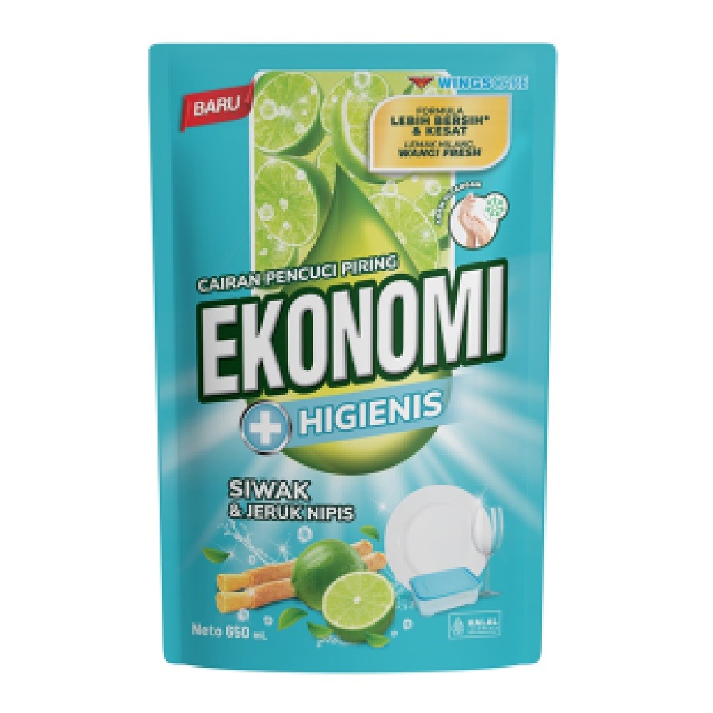 EKONOMI Sabun Pencuci Piring 122ml - Dishwash Liquid Pouch Kecil Murah