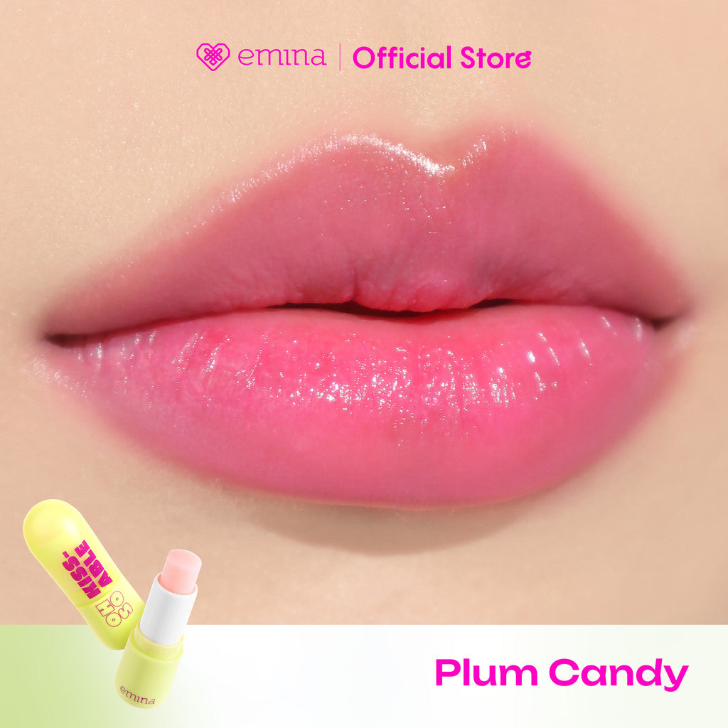 [SPECIAL 11.11] Emina Oh So Kissable Tinted Balm Stick 3.4 g - Lip Balm Melembabkan Bibir Warna Natural, UV Protection